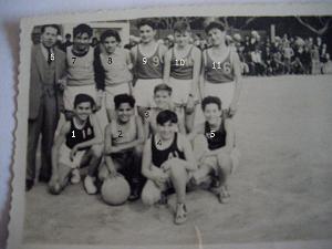 PMO BASKET P.M.O. 19XX LES MINIMES A BENI SAF CONTRE LA JPBS
